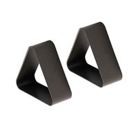 PENCHEAK Lot de 2 moules à sushis triangulaires en alliage d'aluminium pour fabrication d'onigiris japonais Bentoes Gadget de cuisine Triangles Boules de riz