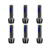 PENCHEAK Lot de 6 boulons de frein à disque pour vélo, vis fixes, vis de frein pour vélo de montagne, installation de porte-bouteilles, vis de montage de cage
