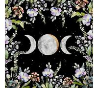 PENCHEAK Nappe de tarots - Géométriques Divinations - Nappe de jeu de société - Pour débutants et lecteurs expérimentés - Nappe astrologie