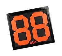 PENCHEAK Plaque de remplacement pour joueurs de football - Double face - Affichage manuel - Accessoires de tableau double face