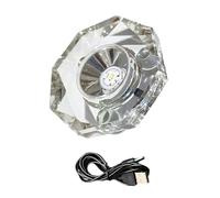 PENCHEAK Plateforme lumineuse à LED offrant une couleur dynamique pour une présentation améliorée des artefacts et une création d'ambiances - Vitrine de bijoux alimentée par USB