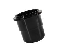 PENCHEAK Récipient à poudre de café à finition mate de 58 mm, taille standard, poignée antidérapante et design translucide pour porte-filtres, tasse de dosage de café antidérapante