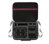 PENCHEAK Sac à bandoulière portable pour machine de voyage Boîte de rangement étanche, Intérieur noir