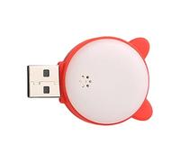 PENCHEAK Veilleuse LED à commande vocale avec prise USB - Lampe de nuit intérieure colorée pour lecture de voiture