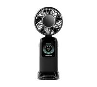 PENCHEAK Ventilateur de refroidissement portable réglable 3600 mAh Petit USB pour bureau de voyage