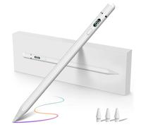 Pencil 1ere Generation pour iPad, Stylet pour iPad (2018-2024) avec Chargeur USB C, Palm Rejection & Tilt Sensitivity, Pencil pour iPad 6-10 Gen, iPad Pro 11“ /12.9”, iPad Air 3/4/5, iPad Mini 5/6