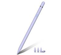 Pencil 1ère Génération pour iPad, Stylo pour iPad avec Reject de Paume, sensibilité à l’Inclinaison. Stylet Pencil Compatible avec iPad 6-10, Air 3/4/5/11''M2, Mini 5/6, Pro 11"/12,9"/13''M4 (Violet)