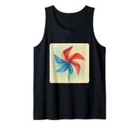 Pencil Art Pinwheel Rotation du Vent Tourbillon Débardeur