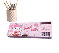 Pencil Box for School and College - Cute Cartoon Pen Box Organizer