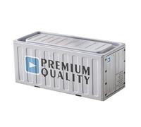 Pencil Box - Rust-Proof Pen Holder, 4.53 Inches Pencil Storage for Students, Iron Secure Lock Box, Desk Travel Organizer with Space-Saving Design, School Supply Case for Youth, Teens, Travel