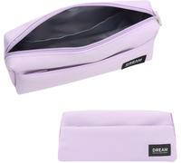Pencil Case Large Capacity Cute Aesthetic Back To School Pencil Case For Girls And Boys, Purple, Bag Organizer