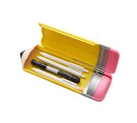Pencil Case, Pen Organizer Bag, 3D Pencil-Shaped Storage Box | Pen Organizer Bag for Teacher Appreciation Students Kids Adults Office School Home Travel