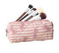 Pencil Case Pouch , Large Capacity Easy Access Floral Bow Container | Pencil Cosmetic Case for Elementary Kids College Students Youth Girls Women Back To School Birthday