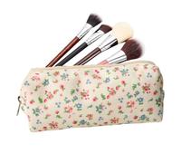 Pencil Case Pouch , Large Capacity Easy Access Floral Bow Container | Pencil Cosmetic Case for Elementary Kids College Students Youth Girls Women Back To School Birthday