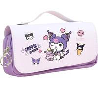 Pencil Case With Zipper, Large Capacity Pencil Case With Handle For Teens Girls Boys Gift, Yawning, Kawaii