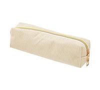 Pencil Case - Zipper Pencil Pouch | Large Capacity PPencil Casee, School Pencill Casee, Pencils Case Aesthetic, Solid Color Corduroy Stationery Bag Large Capacity For Pens Eraser Ruler Card Girls Bo