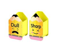Pencil Dispenser 2 Pieces Wooden Cute Organizer Teacher Pencil Holder