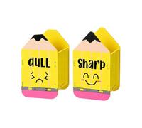 Pencil Dispenser 2 Pieces Wooden Cute Organizer Teacher Pencil Holder