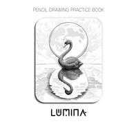 Pencil Drawing Practice Book - Lumina: Mastering Swan Silhouettes, Radiant Sky Effects, and Advanced Water Reflections