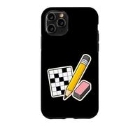Pencil Eraser Hour Mots Croisés Coque pour iPhone 11 Pro