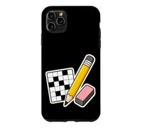 Pencil Eraser Hour Mots Croisés Coque pour iPhone 11 Pro Max