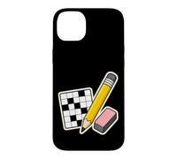 Pencil Eraser Hour Mots Croisés Coque pour iPhone 14 Plus