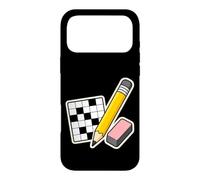 Pencil Eraser Hour Mots Croisés Coque pour iPhone 17 Pro Max