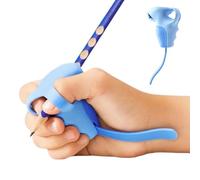 Pencil Grip Silicone - Aide à l'écriture ergonomique, porte-stylo coloré | Position confortable des doigts avec structure souple, support d'écriture antidérapant avec ajustement stable pour les enfant