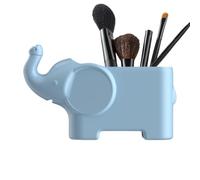 Pencil Holder for Desk Cute - Elephant Note Holder Stationery Organizer