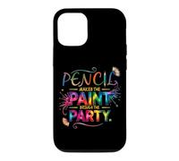 Pencil Makes The Paint Brings The Party Coque pour iPhone 12/12 Pro