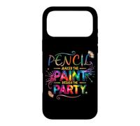 Pencil Makes The Paint Brings The Party Coque pour iPhone 17 Pro Max