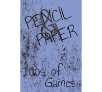 PENCIL & PAPER: Activity book for kids and adults | Tic-Tac-Toe, s-o-s dots and boxes | Road trip games, rules included
