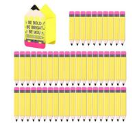 Pencil Shaped Name Sticks 50-Tag Easy Access Tool Wooden