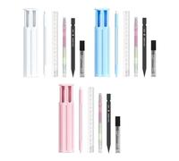 Pencil Storage Box, School Pen Organizer, Hexagon Pencil Case, Convenient Pencil Pouch, Sturdy Pen Storage, Home Pencil Organizer, School Storage Box, Multifunctional Pencil Bin, Pen Storage Bins