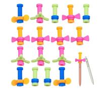 Pencil Toppers Toys - 4.2x4.2x2cm Fidget Pencil Toppers, Small Colorful Fidget Pen for Adults | Reusable Mood Adjustment Tool for Kids Girls Men Children Youth Women Teens