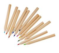 Pencille colorée entrelacable - 16 crayons trapus no -sharpen | Conception de torsion auto-virement-sans gâchis pour les voyages (y compris l'étain de Stock Pencille colorée - crayons pour débutants