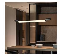 Penda LED design pour salle à manger, bureau, magasin de vêtements, café - Luminaire suspendu élégant décalé