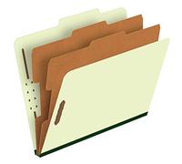 Pendaflex Classeur de classement - 2 intercalaires, vert clair, lettre, 10/BX (17173)