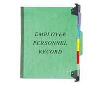 Pendaflex Dossiers à suspendre pour employé/personnel, format lettre, vert, chacun (SER-2-GR)
