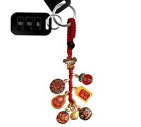 PENDANT DIEU DE DIEU DE RIDESSE, PENDANT DE DIEU DE RIDESTES CHINOS | Femmes hommes porte-clés pendentif richesse dieu charme - Décor automobile de figurine traditionnel de souvenir chinois pour les d