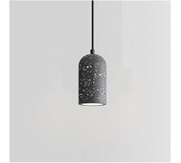 Pendant Light - Industrial Cement Chandelier Compatible with Dining Room Bar Living Room,Gray. Modern Hanging Lights,Luminaire