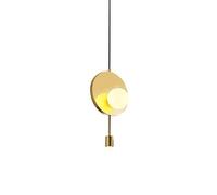 Pendant Light, Nordic Creative Hanging Light G4 Light Source Wrought Iron Modern Pendant Lamp Luxury Chandelier Simple and Exquisite Ceiling Lighting Kitchen Bedroom Corridor Hotel Flush Mount Study
