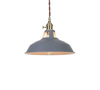 Pendant Lights, LED Chandelier Lamp - Personality Iron Hanging Light Pot Lid Shape Metal Pendant Lamp Retro Chandelier Ceiling Light Lighting Fixture Compatible with Restaurant Cafe Decorat
