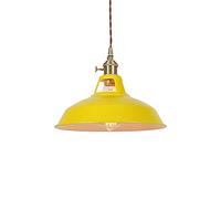 Pendant Lights, LED Chandelier Lamp - Personality Iron Hanging Light Pot Lid Shape Metal Pendant Lamp Retro Chandelier Ceiling Light Lighting Fixture Compatible with Restaurant Cafe Decorat