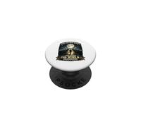 Pendant Que tu dormais, drôle de travailleur de Nuit PopSockets PopGrip Adhésif