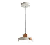 Pendante à LED Industrielle, Plafond à LED 12W, 3000K / 4000K / 6000K Dimmable, Mini Suspendu en Bois, de l'îlot de Cuisine Moderne pour Salle à Manger d'entrée fabriquée en Chine