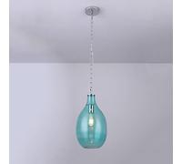 Pendante de Teinte en Verre E27 1 Industrielle rétro Métal Lampe pendente Moderne Minimaliste LUMBRE Art Pendant