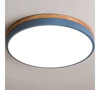 Pendante Light, Marca Dragon LED Plafond Light Réglable 3 Color Light Facile Installer Lighting Fixture Sauver le plafond de plafond pour chambre, salle à manger, étude (gris, 50 cm)