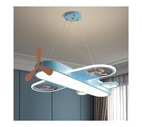 PendantLight, Lampe à Suspension LED de Dessin Animé Moderne Modélisation d'avion Créative Lampe Suspendue LED à intensité Variable pour Chambre d'enfant Couloir Chambre Éclairage Suspendu