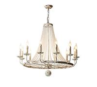 PendantLight, lustres de Ferme en Cristal Suspendus plafonnier Antique 5 6 8 12 Sources de lumière compatibles avec Les escaliers d'entrée de Placard de Couloir de Chambre à Coucher sans Ampoule
